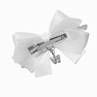 Claire's Club Make-It-Yourself White Hair Bow Accessory Kit