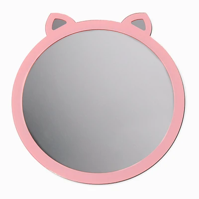 Pink Cat Magnetic Mirror