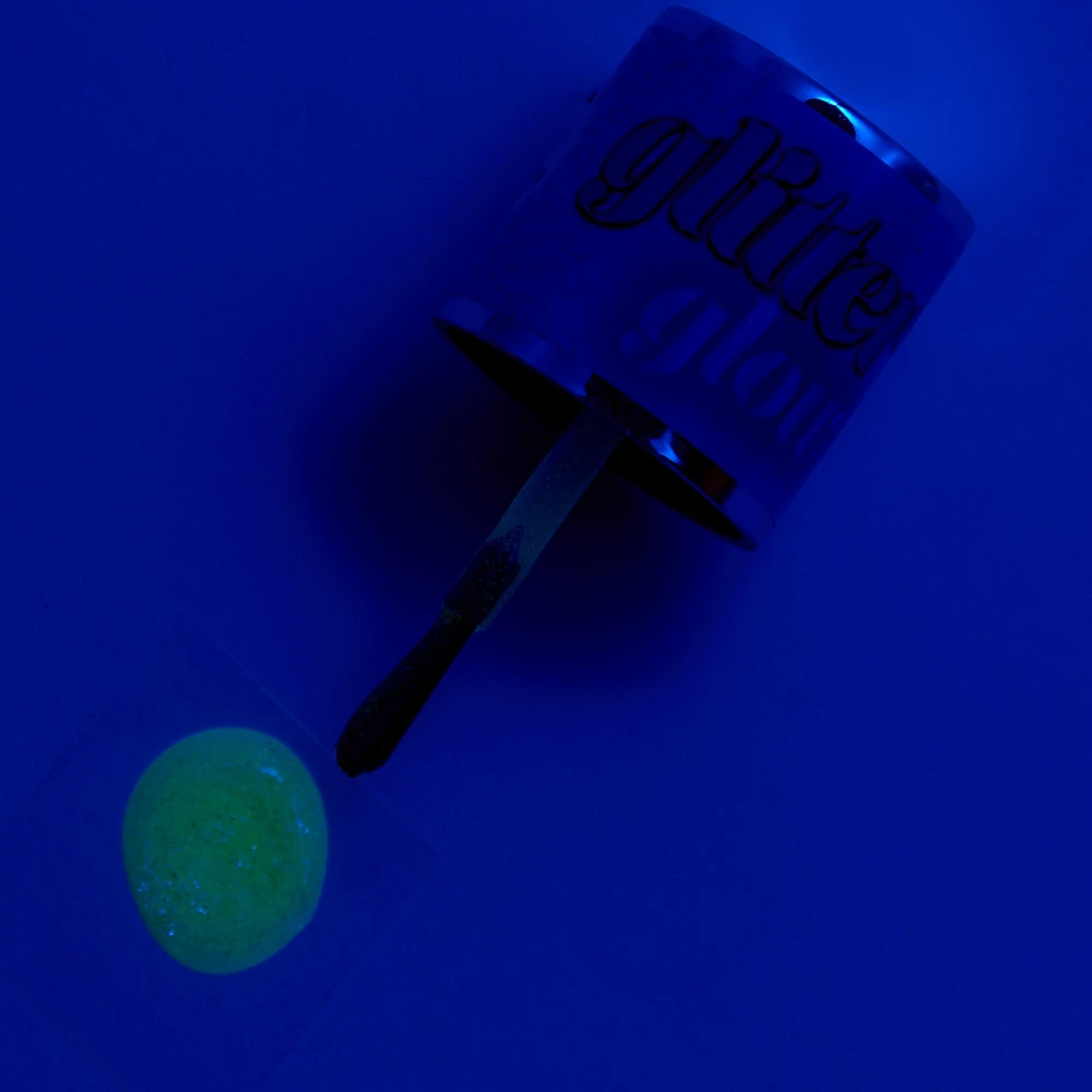 Glitter Glow Vegan Glow in The Dark Nail Polish