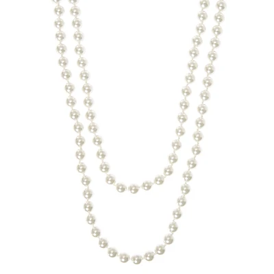 Ivory Pearl Long Necklace
