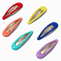 Claire's Club Rainbow Snap Hair Clips - 6 Pack