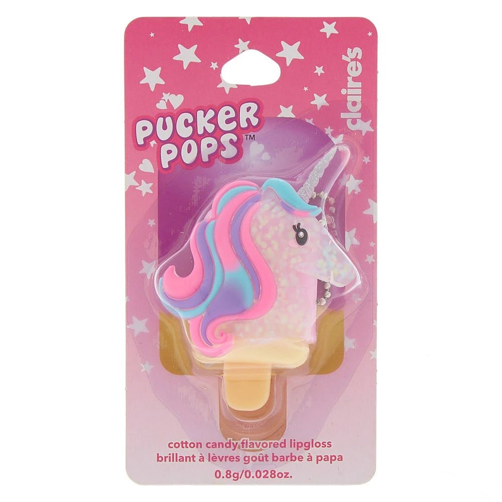 Pucker Pops® Sweet Unicorn Lip Gloss - Cotton Candy