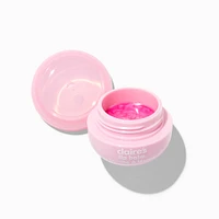 Cotton Candy Cat Carabiner Lip Balm Keychain