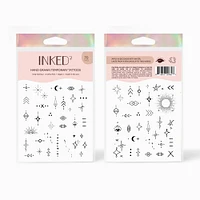 INKED2 Star-Crossed Pack Temporary Tattoos