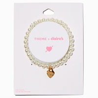 T H E M E x Claire's Pearl Stretch Bracelet