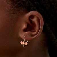 Spring Motifs Gold-tone Earring Set - 6 Pack