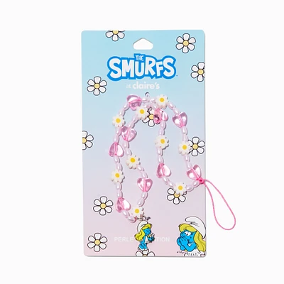 The Smurfs™ Claire's Exclusive Beaded Phone Wrist Strap