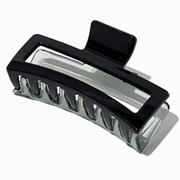Large Two-Tone Rectangular Hair Claw