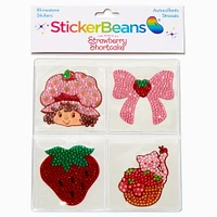 StickerBeans® x Strawberry Shortcake™ Rhinestone Sticker Set - 4 Pack