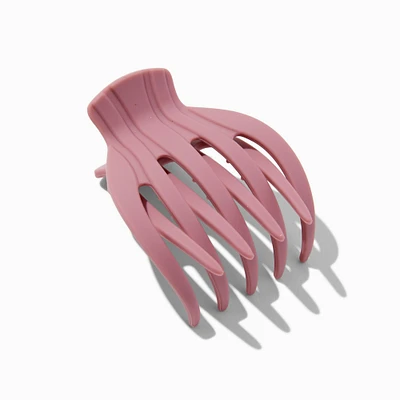 Mauve Fingers Yoga Hair Claw