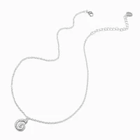Silver-tone Conch Shell Pendant Necklace