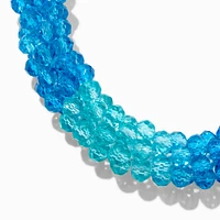 Claire's Club Blue Textured Stretch Bracelet