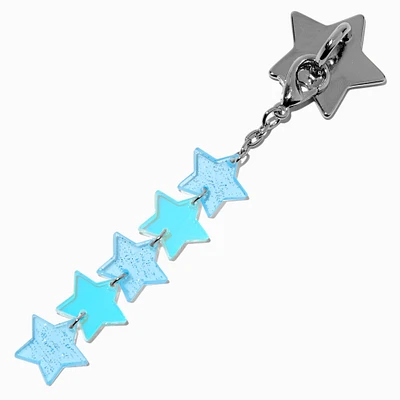 Blue Star Water Bottle Charm 