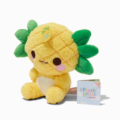 #Plush Goals by Cuddle Barn® 6'' Pineapple Axolotl Plush Toy