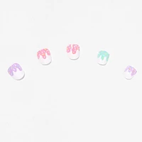 Claire's Club Birthday Vegan Press On Faux Nail Party Pack - 6