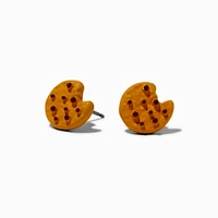 Chocolate Chip Cookie Stud Earrings 