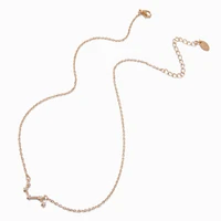 Gold-tone Zodiac Constellation Pendant Necklace