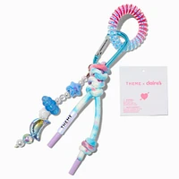 T H E M E x Claire's Blue Celestial Cluster Keychain
