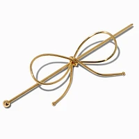 Gold-tone Bow Hair Pin