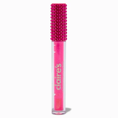 Pink Bling Glitter Lip Gloss Wand