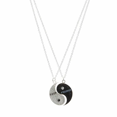 Best Friends Yin Yang Pendant Necklaces - 2 Pack