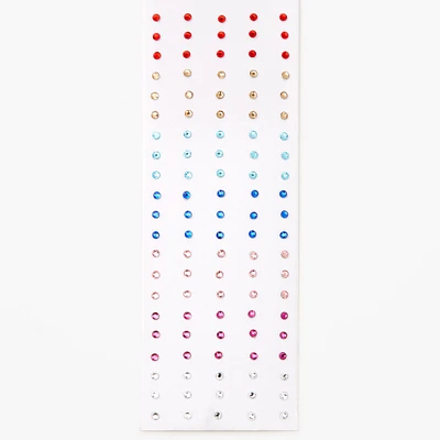 Rainbow Mini Skin Gems - 100 Pack