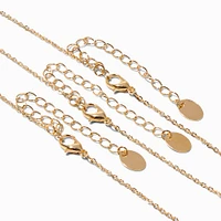 Best Friends Star Heart Mood Pendant Necklaces - 3 Pack