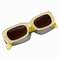 Yellow Rectangle Sunglasses