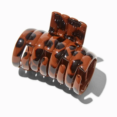 Brown Tortoiseshell Pony Hair Claw