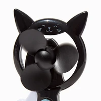 Black Cat Hand Crank Fan