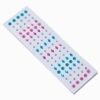 Pastel Flower Geometric Skin Gems - 100 Pack