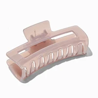 Purple Large Rectangular Hair Claw