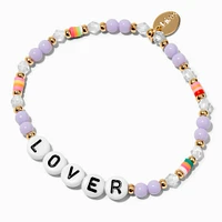 "Lover" Beaded Stretch Bracelet 
