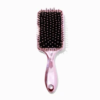Pink Chrome Shine Hair Brush 