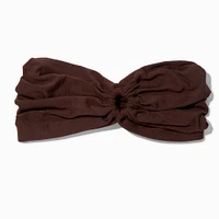 Ruched Keyhole Headwrap