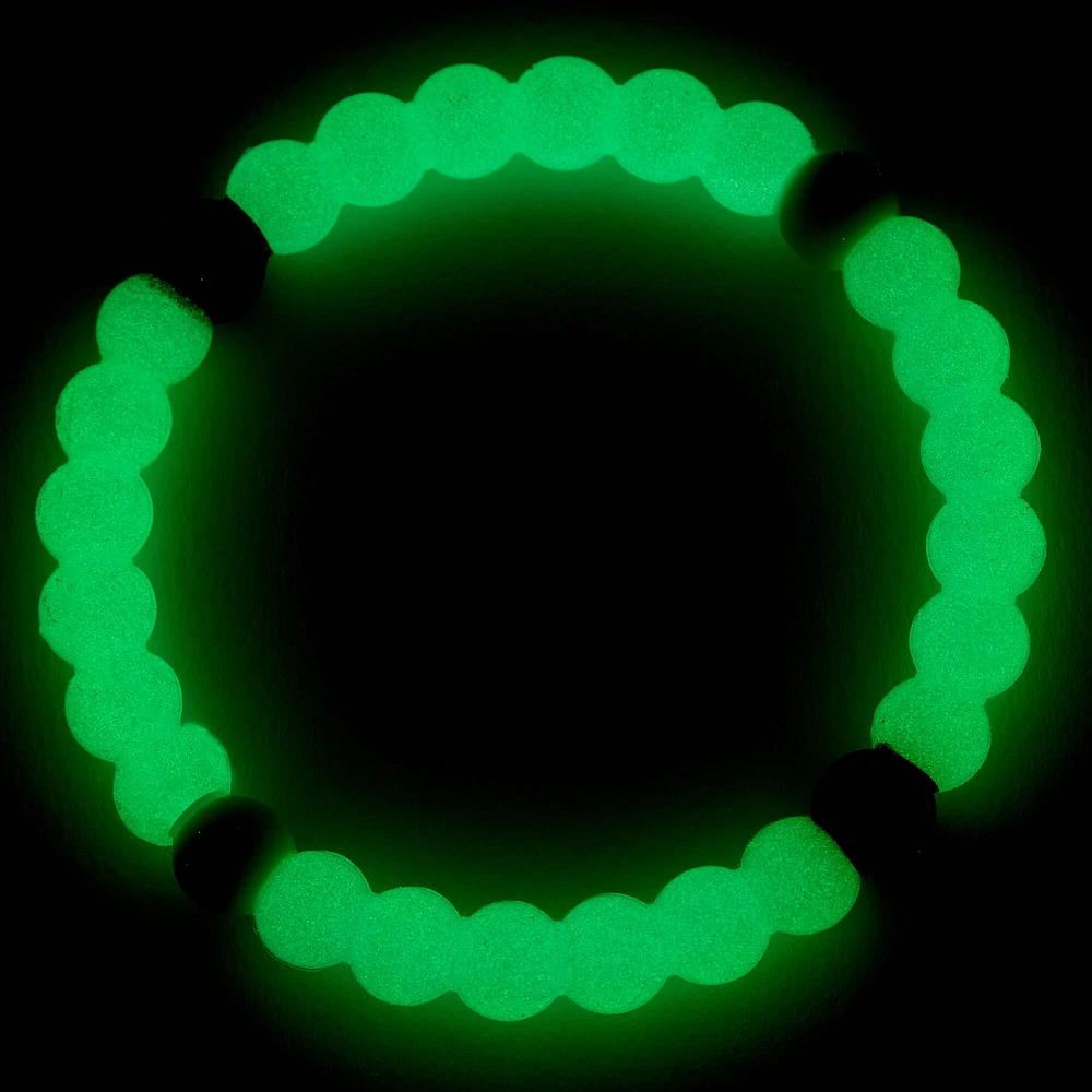 Blue Glow The Dark Imagine Fortune Stretch Bracelet