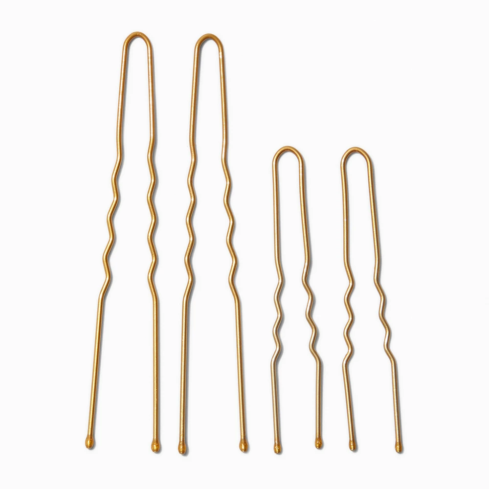 Hair Pins - Blonde, 30 Pack
