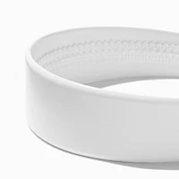 White Wide Headband