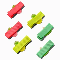 Claire's Club Fruit Icons Hair Clips - 6 Pack