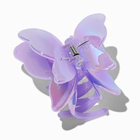 Purple Iridescent Butterfly Hair Claw