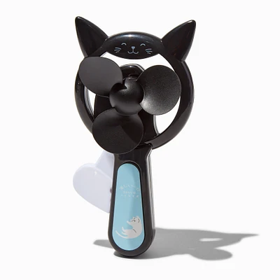Black Cat Hand Crank Fan
