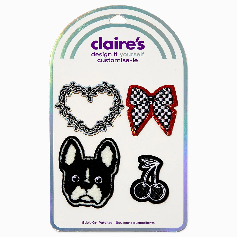 Edgy Stick-On Patches - 4 Pack