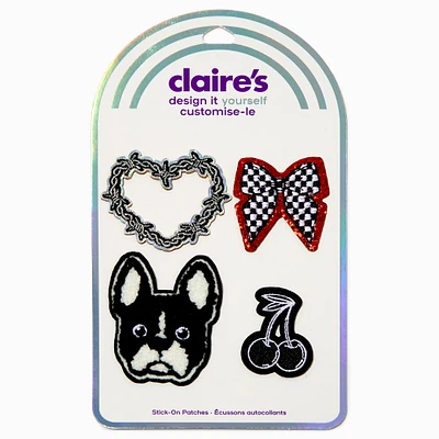 Edgy Stick-On Patches - 4 Pack