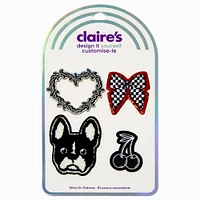 Edgy Stick-On Patches - 4 Pack