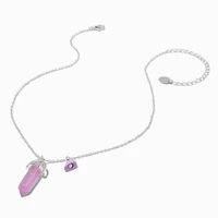 Best Friends Glow the Dark Mystical Gem Pendant Necklaces - 2 Pack