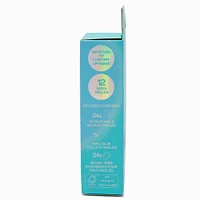Multicolored Star Gem Stiletto Vegan Faux Nail Set - 24 Pack