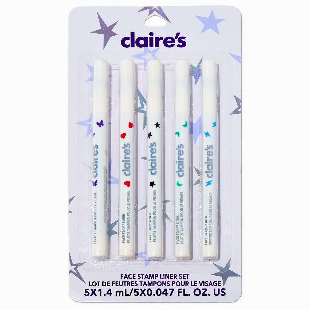 Face Stamp Eyeliner Set - 5 Pack