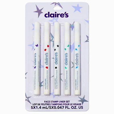 Face Stamp Eyeliner Set - 5 Pack