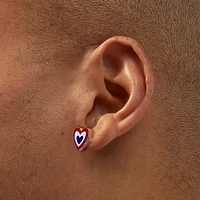 Stars & Stripes Acrylic Icons Stud Earrings - 3 Pack