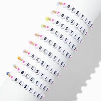 Best Friends Beaded Besties Stretch Bracelets - 10 Pack